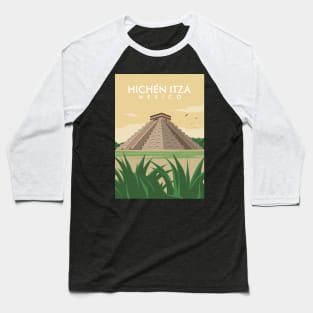 Chichén Itzá chichen itza mexico sunset Baseball T-Shirt